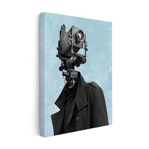 Poster Master Vintage Film Camera Canvas - Photographer Print -