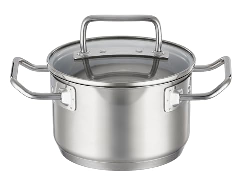 RÖSLE EXPERTISO Kochtopf, Hochwertiger Universaltopf aus Edelstahl 18/10, 16 cm, Glasdeckel, Innenskalierung, induktionsgeeignet… – Ansicht 6