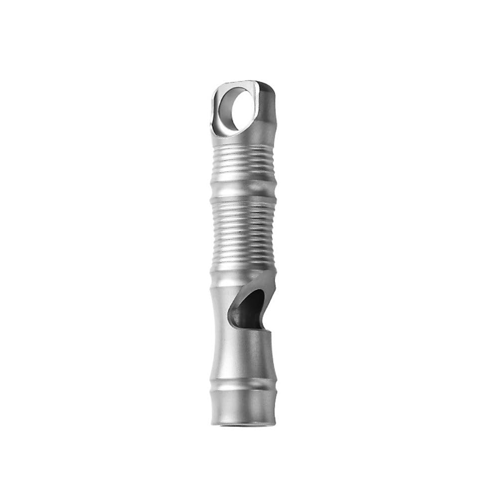 DONGKER Sifflet pour Chien,Sifflet d'urgence en Titane 120 DB avec Fermoir de Suspension pour Animaux de Compagnie,Entraînement,Sauvetage,Randonnée,Camping,Sports