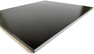 G10 Glass Fiber Sheet 335X300X8.0MM for RC Model Black Color