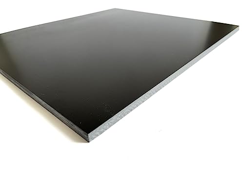 G10 Glass Fiber Sheet 335X300X8.0MM for RC Model Black Color