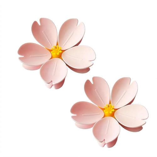 Clips para bolsas de alimentos e imanes para nevera, diseño de flores Sa-kura para sellar patatas fritas, bolsas de pan 2 en 1, decoración de cocina y organizador
