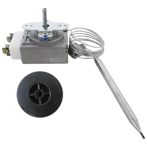 Termostato RX-1-36 60125401 para Freidora American Range A50400, Imperial 1175-RS, 200-400F miniatura 2