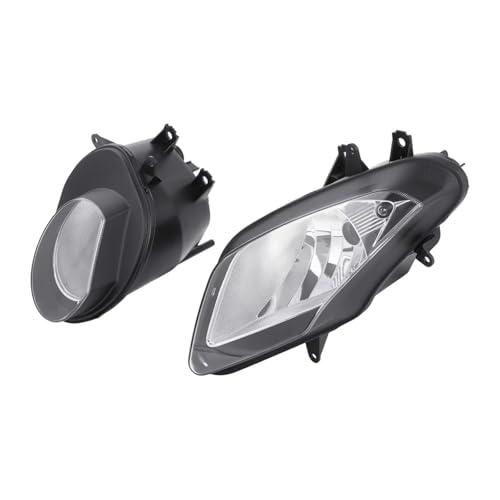 Phare moto BMW S1000RR transparent avec lentille haute performance contre l'obscurité