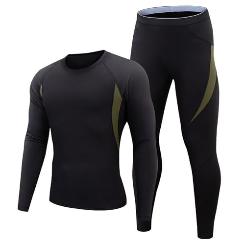 Ensemble thermique homme anti-froid avec doublure polaire performante contre l'humidité