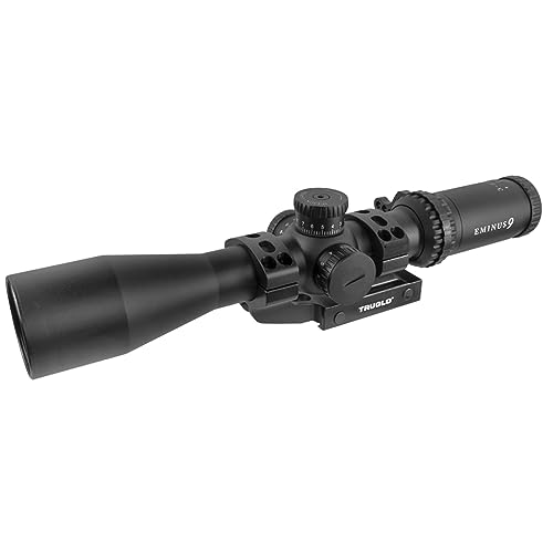 Image of Truglo Eminus Scope with 30MM Tube, Illuminated Tacplex Reticle, 1-Piece Mount