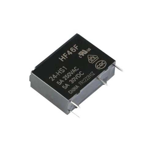 Relais de puissance HF46F-024-HS1 idéal pour domotique et chaudière 24V