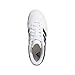 adidas Hoops 4.0 Sneaker, White/Core Black/Grey, 4 US Unisex Big Kid