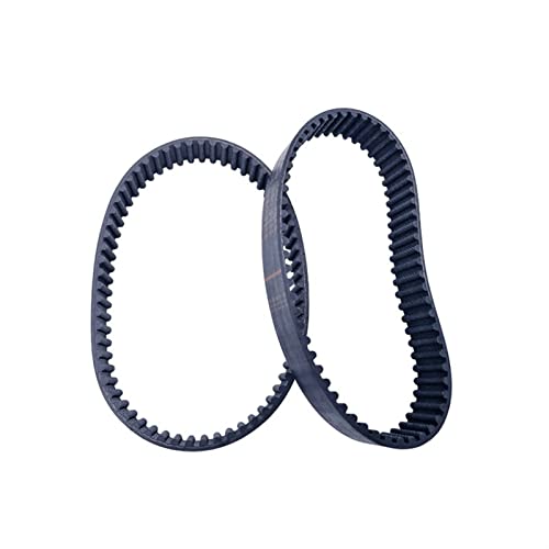 ZHENGGUIFANG Premium 2 pcs Timing Belts, S8M-872/880/888/896/904/912/920/936 Circular T Belt Width 20/25/30/40 mm for 8M Timing Pulley (Length : S8M872-109T, Width : 20mm)