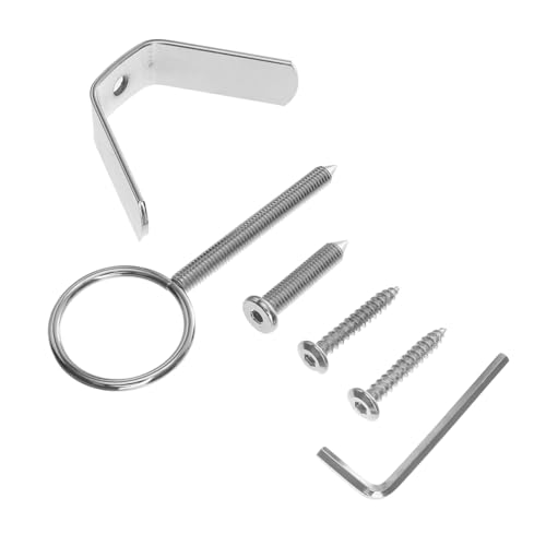 STOBAZA 6pcs Iron Ham Rack Holder Set Spanish Ham Fixing Stand Restaurant Holder for Household and Hotel Use