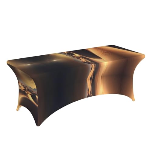 Nappe Sahara 1,8m avec housses de coin intégrées pour table rectangulaire - 4