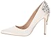 Badgley Mischka womens Gorgeous Dress Pump, Ivory, 8.5 US