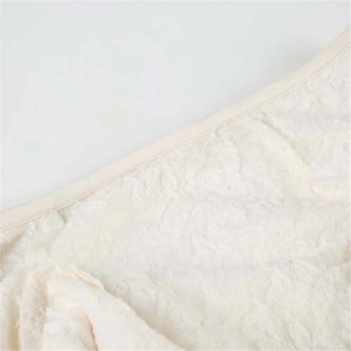 Women’S Lace Spliced Irregular Skirts Summer Retro Long Skirts Eleagnt Classical3