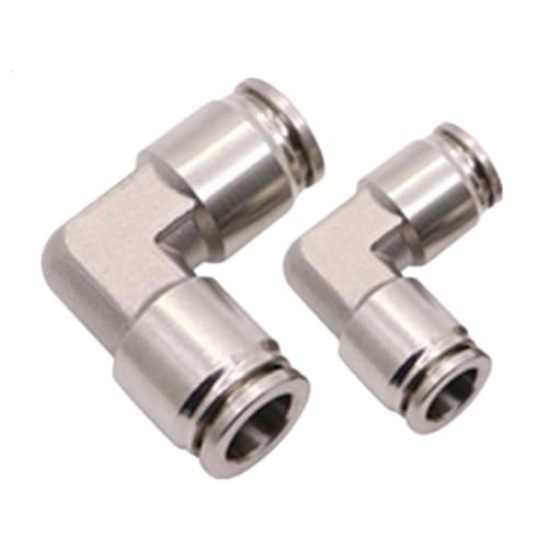 Connecteur pneumatique coudé résistant rouille 10 mm - 4