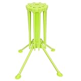 ELEOUTI Nudeltrockengestell aus Abs Kunststoff mit Manuellem Verstellmechanismus zum Aufhängen von Pasta und Spaghetti für Kleine Küchen und Nudelläden Faltbar und Werkzeugfrei Montierbar