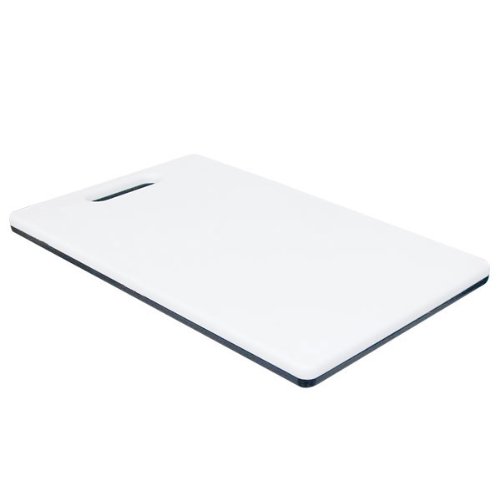 Tabla de cortar blanca y negra pequeña miniatura 1