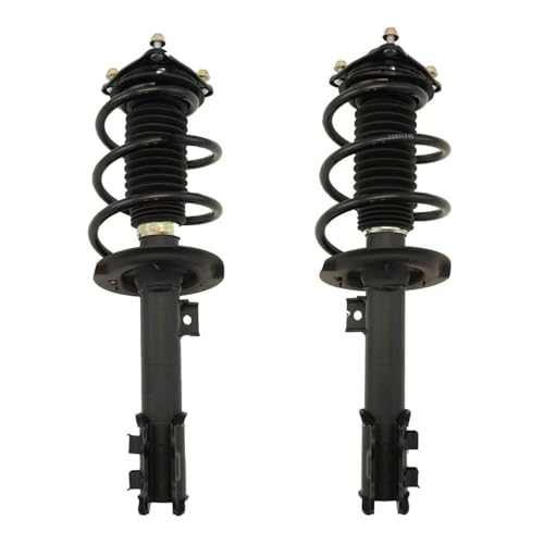 XIOUMAAN 2pcs Suspension Complete Shock Absorber Strut and Spring Set Assembly Front Left Right Loaded Quick with Mount for Hyundai for Sonata 2011 SCA57342