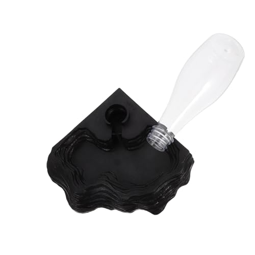 Hohopeti Large Reptile Water Dispenser Automatic Turtle Feeder Reptile Waterer Reusable Water Dish