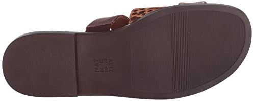 Naturalizer Womens Kellie Brown Leopard Slide Sandals 8 M | Image 3