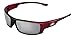 Bullhead Safety Eyewear Dorado Safety Glasses with Dual Lenses, ANSI Z87+, Anti-Scratch Coating and UV Light Protection, Silver Mirror Lenses, Two-Tone Red/Black Frame