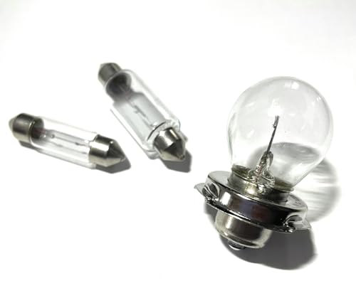 N. 3 lampade Generico KIT n. 3 Lampade Lampadine 6 Volt Compatibili con VESPA 50 L N R Special