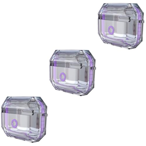 Coque pour écouteurs sans fil OSALADI étui transparent anti-choc