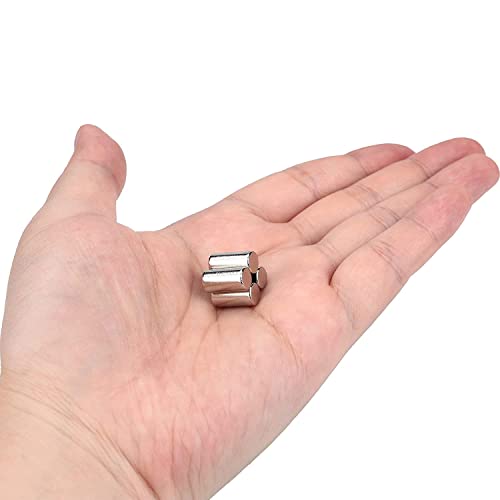 Realth Magnetic Cylinder Dia. 1/4" X 1" Length Neodymium Permanent Rare Earth Circular Magnets Rod 12 Pack (Mc608) #TOP1