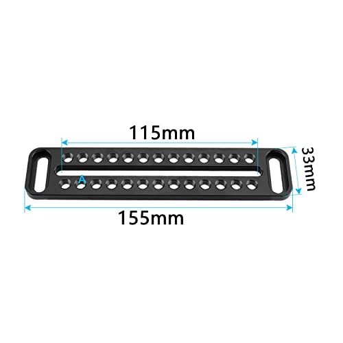 Image of CAMVATE Long Cheese Plate 1 /4-20 Mounting Platform for DSLR Camera Cage Kit