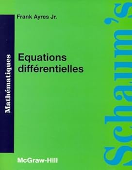 Paperback EQUATIONS DIFFERENTIELLES. Cours et problèmes Book