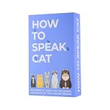 Gift Republic How To Speak Cat 100 Cards Fun Gift for Cat Lovers Learn What Your Kitten is Saying Cat Behaviour Guidance Cards Kitty Feline Language