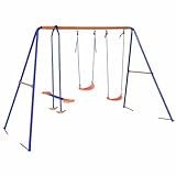 Homelikesport Multifunktionale Gartenschaukel, Kinderschaukel, Tragfähigkeit 200 kg, für Hinterhof...