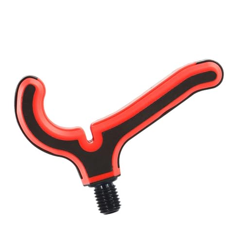 Carp Fishing Rodd - Nylon TPR Rodd Rest Head | 3/8 Thread Fishing Grip Holder | Coarse Rod Butt Support Stand | Adjustable Stabl