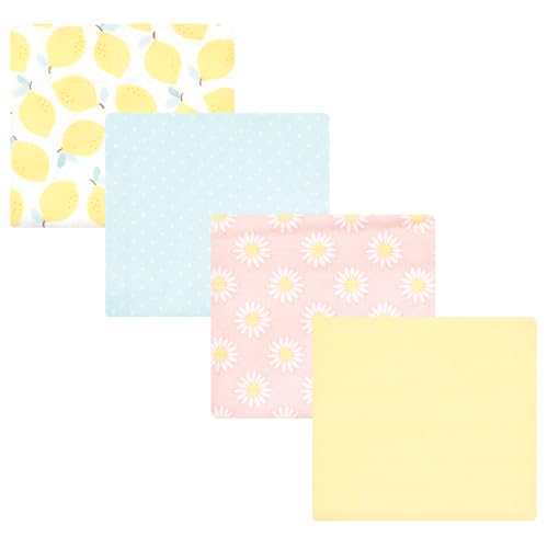 Image of Luvable Friends Little Treasure Flannel Receiving Blankets 4pk
