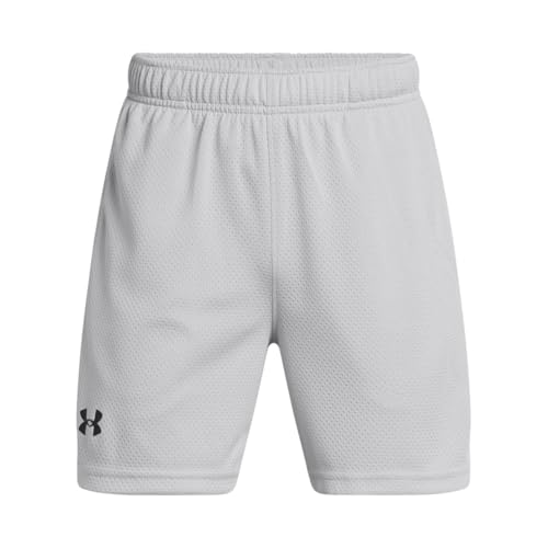 Under Armour Boys Tech Mesh Shorts (011) Mod Gray / / Black Large