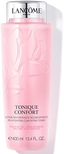 Lancôme Tonique Confort Hydrating Face Toner - for Visibly Glowing Skin - with Hyaluronic Acid - Alcohol-Free - 13.5 Fl Oz