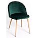 Regalos Miguel - Sillas Comedor - Silla Vint Terciopelo - Verde - Envío Desde España