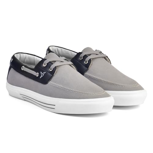 Image of YOHO Sailor Men's Versatile Stylish Breathable Canvas Boat Shoe