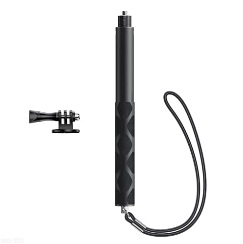 SURIEEN Insta360�p120cm �����Ȃ����B��_ GoPro�p�}�E���g�t�� �X�g���b�v�t�� 7�K�L�k Insta360 Ace�AAce Pro�AAce Pro 2�AGO 3�AGO 3S�AGoPro�Ȃ� hero12�p/11/10/9�ɑΉ�