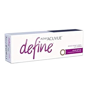 カラコン カラー コンタクト レンズ ワンデー DEFINE アキュビュー ディファイン モイスト【PWR】-6.00【BC】8.5 ヴィヴィッドスタイル 30枚入り