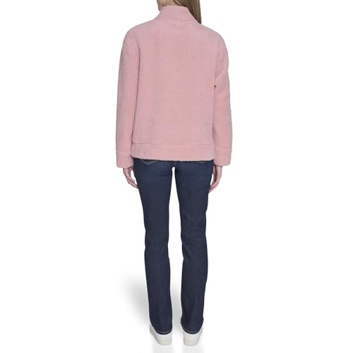 Image of Nautica Women's Mockneck Fleece Sweater Pullover