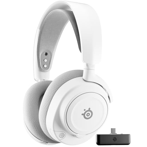 SteelSeries Arctis Nova 7X Wireless Gen2 Auriculares Gaming multiplataforma -Control de App en Tiempo Real -Más de 50 h -Controladores magnéticos de neodimio -2,4 GHz y Bluetooth -Xbox,PC,Switch1/2
