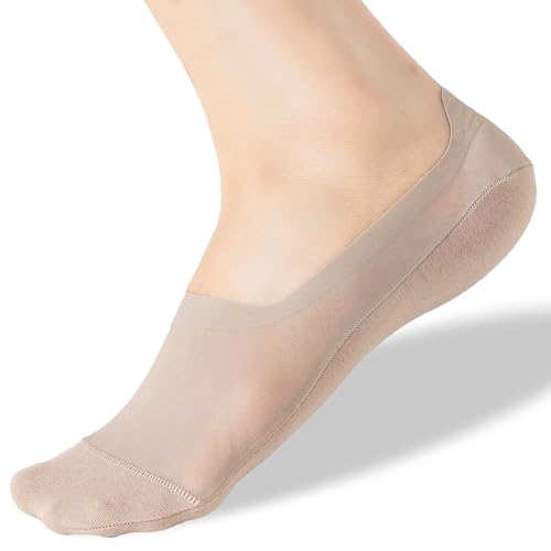 Quick-Drying Travel Thin Socks Women Lightweight Breathable Nylon Non Slip No Show Socks