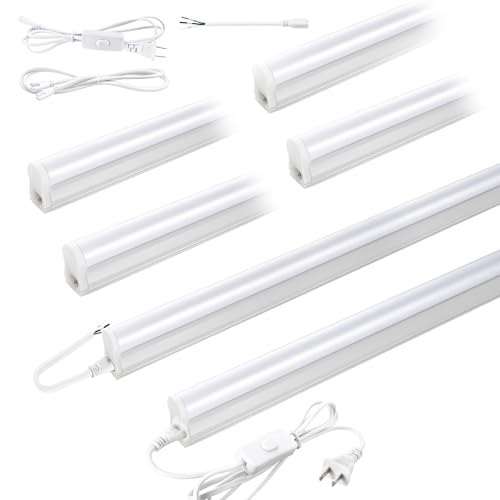 Pak 4FT LED Shop Lights, 2300LM 6500K Cool White, 20W...