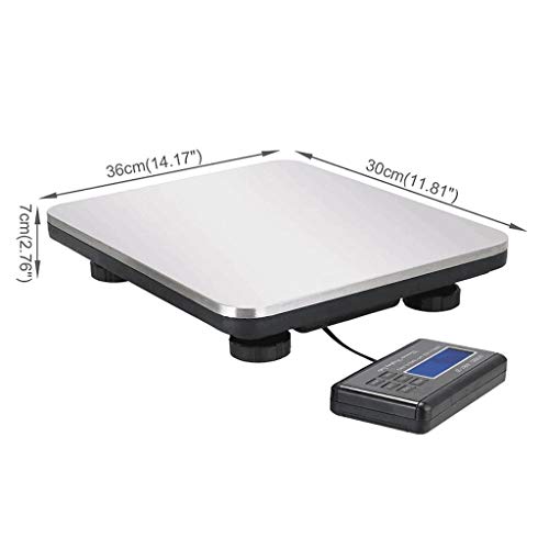 Báscula electrónica profesional alta precisión 300Kg plataforma acero inoxidable miniatura 3