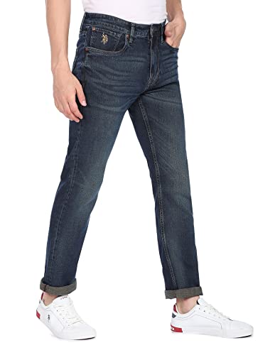 Image of U.S. Polo ASSN. Men's Mid Rise Slim Jeans