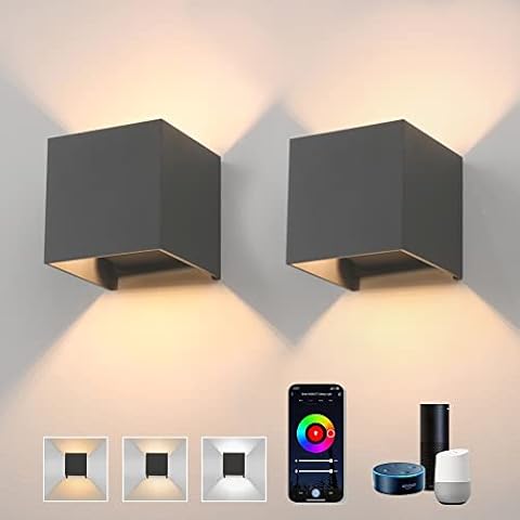 Klighten Lámparas de pared Alexa regulables Cover