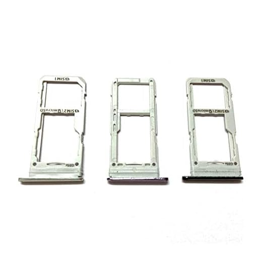Gott skick Single Dual SIM-kortfack SD-kortplats för SAMSUNG GALAXY S8 SM-G9500 G950F / S8 plus G955 (Color : 1 sim pink)