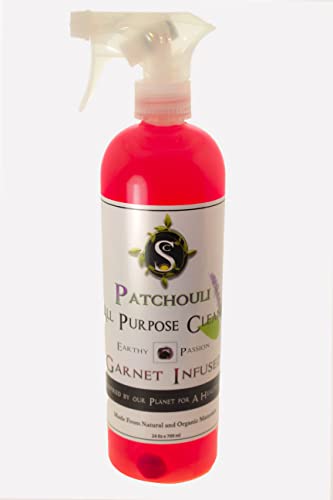 We are Sunshine Cleaning Patchouli and Garnet All Purpose Cleaner