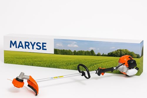 Generico Decespugliatore a Scoppio Multifunzione 2 in 1 52cc 2 Tempi Professionale con Testina Doppio Filo da 2 Mm e Disco Tre Denti in Acciaio Rinforzato Tagliasiepi e Bordo