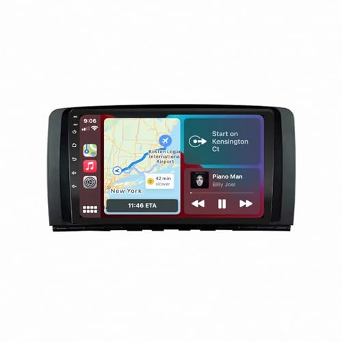 GPS Voiture pour Mercedes R Class R320 Remplacez Votre Autoradio Écran Tactile
